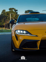 Toyota Supra MK5 A90 A91 3.0 2.0 2020 2021 2022 2023 2024 with Aftermarket Parts - Hyperion Roof Scoop Carbon Fiber / FRP from Robot Craftsman