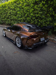 Toyota Supra MK5 A90 A91 3.0 2.0 2020 2021 2022 2023 2024 with Aftermarket Parts - Hyperion Roof Scoop Carbon Fiber / FRP from Robot Craftsman