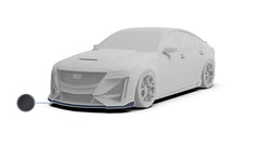Cadillac CT5 CT5-V Sport Premium Luxury Base 2020 2021 2022 2023 2024 with Aftermarket Parts - "PRISM" Front Bumper & Front Lip Carbon Fiber / FRP from Robot Craftsman