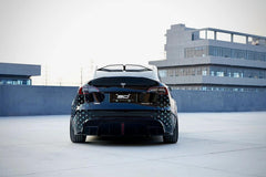 SD Carbon Fiber Rear Trunk Spoiler For Tesla Model Y / Performance