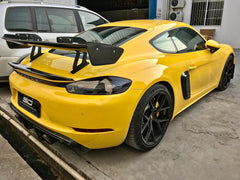 SD Carbon Dry Carbon Fiber Side Vents For Porsche 718 Cayman Boxster