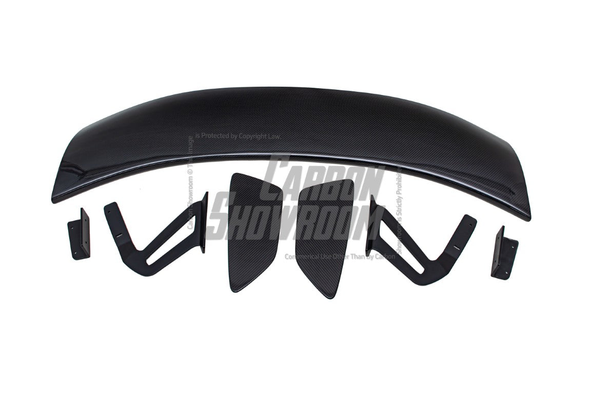 SD Carbon Club Sport Style DRY Carbon Fiber Rear Spoiler Wing For Porsche 718 Cayman Boxster - Performance SpeedShop