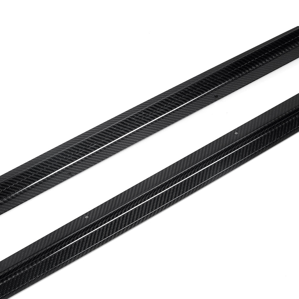 BMW 2 Series M240i 230i G42 2022 2023 2024 with Aftermarket Parts - Side Skirts Pre-preg Carbon Fiber from SOOQOO USA