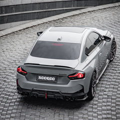 BMW 2 Series M240i 230i G42 2022 2023 2024 with Aftermarket Parts - Side Skirts?Pre-preg Carbon Fiber from SOOQOO USA