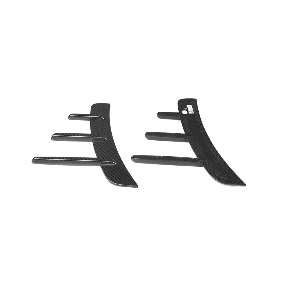 BMW 4 Series M440i 430i G22 G23 2020 2021 2022 2023 2024 with Aftermarket Parts - Front Fenders Trim?Pre-preg Carbon Fiber from SOOQOO USA