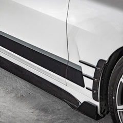 BMW 4 Series M440i 430i G22 G23 2020 2021 2022 2023 2024 with Aftermarket Parts - Side Skirts?Pre-preg Carbon Fiber from SOOQOO USA