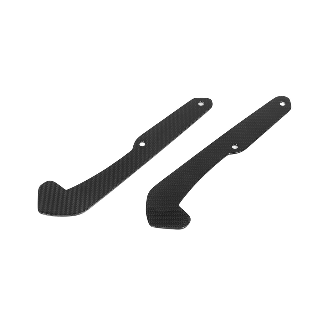 BMW M3 G80 G81 2021 2022 2023 2024 with Aftermarket Parts - Wheel Arch Guards Mud Flaps Trim?Pre-preg Carbon Fiber from SOOQOO USA