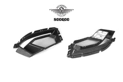 BMW M3 G80 G81 2021 2022 2023 2024 & M4 G82 G83 2021 2022 2023 2024 with Aftermarket Parts - Air Duct Replacement Pre-preg Carbon Fiber from SOOQOO USA