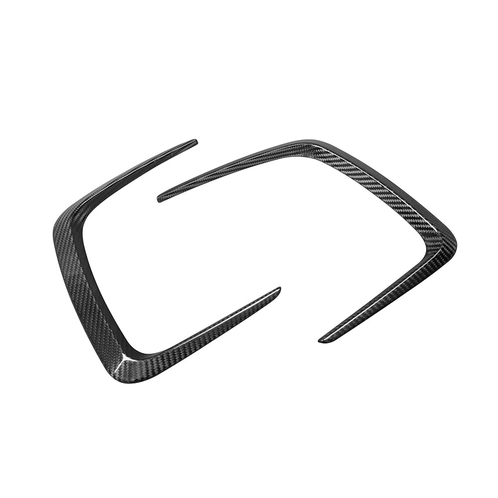 BMW M3 G80 G81 2021 2022 2023 2024 & M4 G82 G83 2021 2022 2023 2024 with Aftermarket Parts - Hood Vent X Style Trim?Pre-preg Carbon Fiber from SOOQOO USA