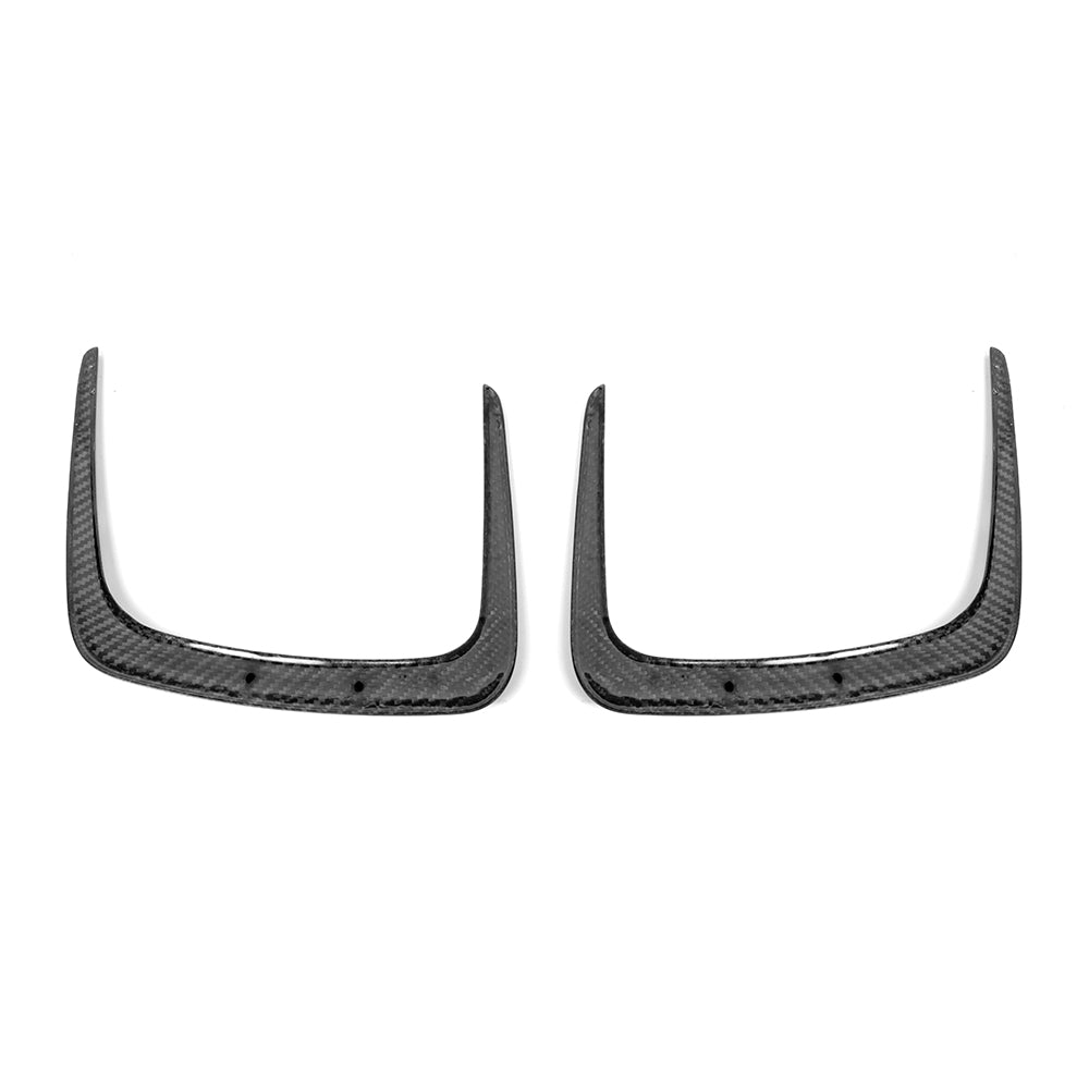 BMW M3 G80 G81 2021 2022 2023 2024 & M4 G82 G83 2021 2022 2023 2024 with Aftermarket Parts - Hood Vent X Style Trim?Pre-preg Carbon Fiber from SOOQOO USA