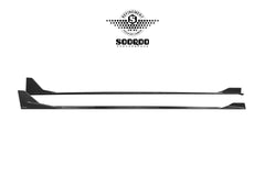 Audi RS3 8Y.5 Facelift 2025-ON with Aftermarket Parts - Side Skirts Dry Pre-preg Carbon Fiber from SOOQOO USA