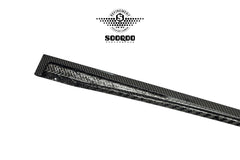 Audi RS3 8Y.5 Facelift 2025-ON with Aftermarket Parts - Side Skirts Dry Pre-preg Carbon Fiber from SOOQOO USA