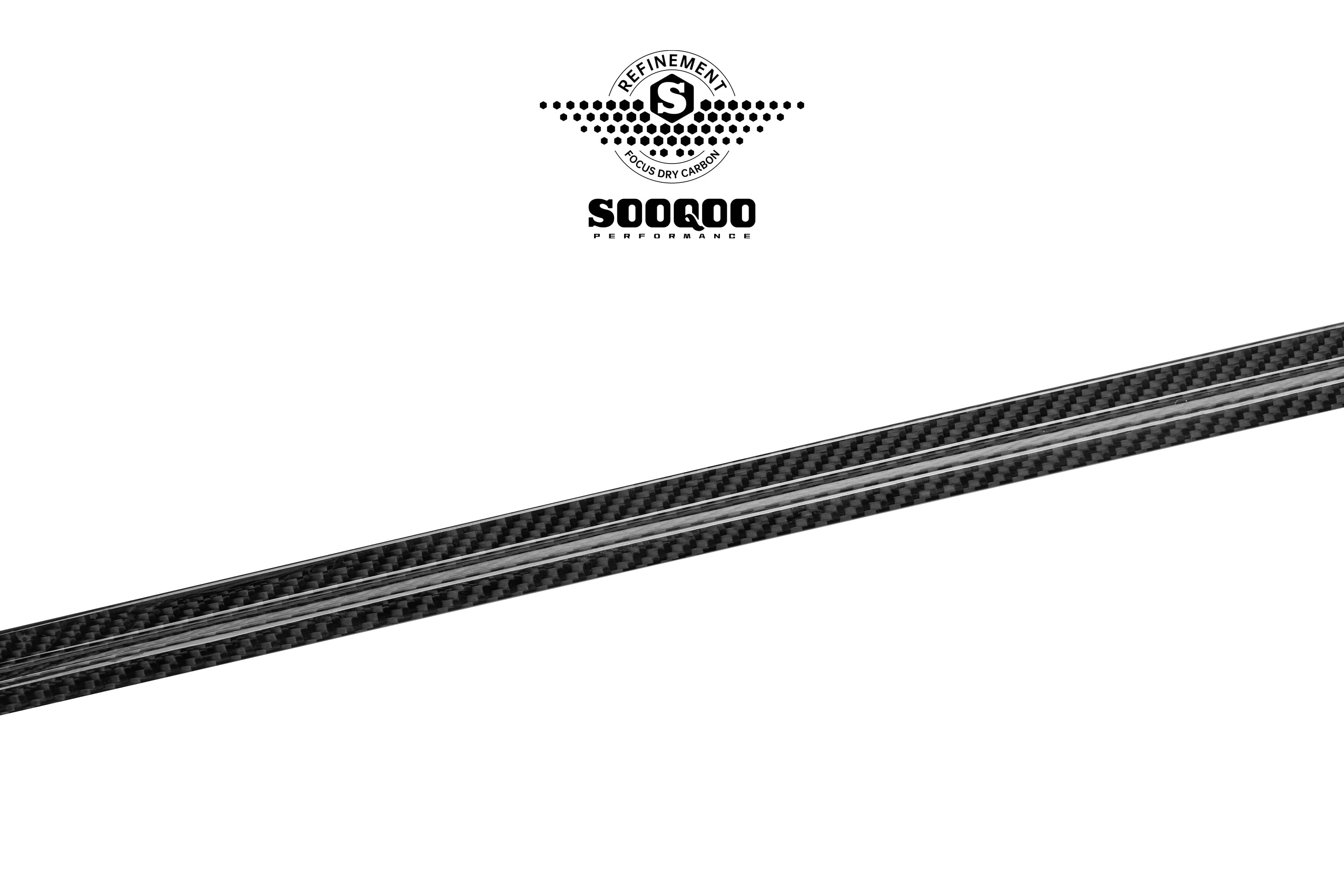 Audi RS3 8Y.5 Facelift 2025-ON with Aftermarket Parts - Side Skirts Dry Pre-preg Carbon Fiber from SOOQOO USA