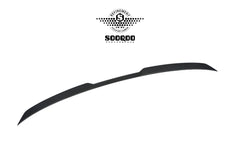 Audi RS3 8Y 8Y.5 2020-ON with Aftermarket Parts - Rear Lip Spoiler Dry Pre-preg Carbon Fiber from SOOQOO USA