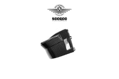 Audi RS3 8Y 8Y.5 2020-ON (Left Hand Drive Only) with Aftermarket Parts - With Lane Keep Assist Mirror Caps Dry Pre-preg Carbon Fiber from SOOQOO USA