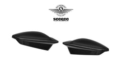 Audi RS3 8Y 8Y.5 2021-ON (Left Hand Drive Only) with Aftermarket Parts - Without Lane Keep Assist Mirror Caps Dry Pre-preg Carbon Fiber from SOOQOO USA