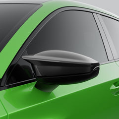 Audi RS3 8Y 8Y.5 2021-ON (Left Hand Drive Only) with Aftermarket Parts - Without Lane Keep Assist Mirror Caps Dry Pre-preg Carbon Fiber from SOOQOO USA