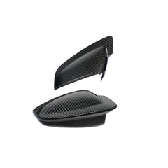 Audi RS3 8Y 8Y.5 2021-ON (Left Hand Drive Only) with Aftermarket Parts - Without Lane Keep Assist Mirror Caps Dry Pre-preg Carbon Fiber from SOOQOO USA