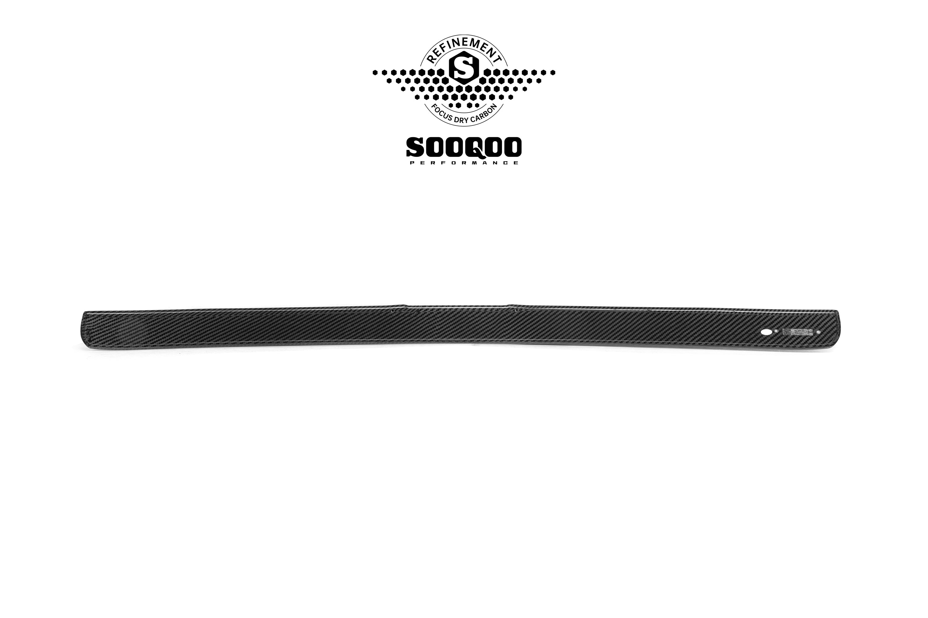 BMW 2 Series M235 228 F74 2025-ON with Aftermarket Parts - Rear Roof Spoiler Dry Pre-preg Carbon Fiber from SOOQOO USA