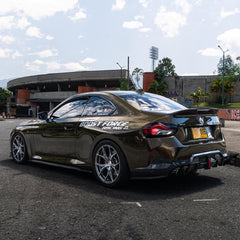 BMW 2 Series M240i 230i G42 2022 2023 2024 with Aftermarket Parts - Side Skirts Pre-preg Carbon Fiber from SOOQOO USA