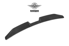 BMW 4 Series 430i M440i G22 2020-ON & M4 / M4C / M4CS G82 2021-ON with Aftermarket Parts - Rear Roof Spoiler Dry Pre-preg Carbon Fiber from SOOQOO USA