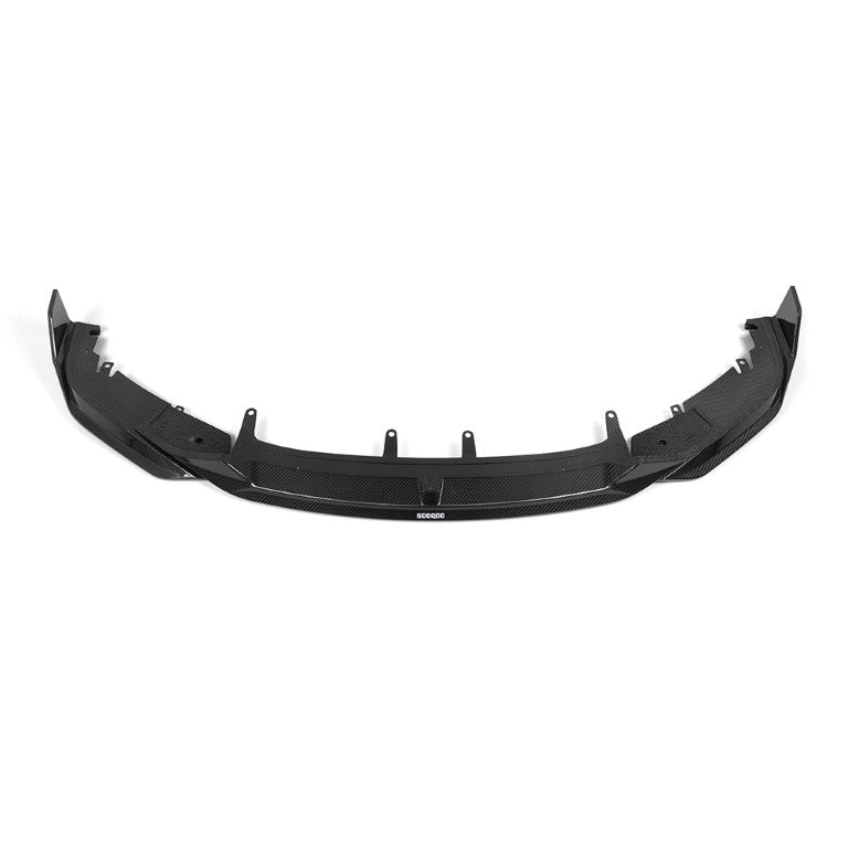 BMW 8 Series M850 840i G14 G15 G16 2018 2019 2020 2021 2022 2023 2024 with Aftermarket Parts -  Front Lip Pre-preg Carbon Fiber from SOOQOO USA