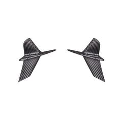 BMW 8 Series M850 840i G14 G15 G16 2018 2019 2020 2021 2022 2023 2024 with Aftermarket Parts - X-A & X-B Rear Canards Pre-preg Carbon Fiber from SOOQOO USA