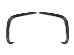BMW 8 Series M850 840i G14 G15 G16 2018-ON with Aftermarket Parts - X-A Rear Bumper Vent Outter Trims Dry Pre-preg Carbon Fiber from SOOQOO USA