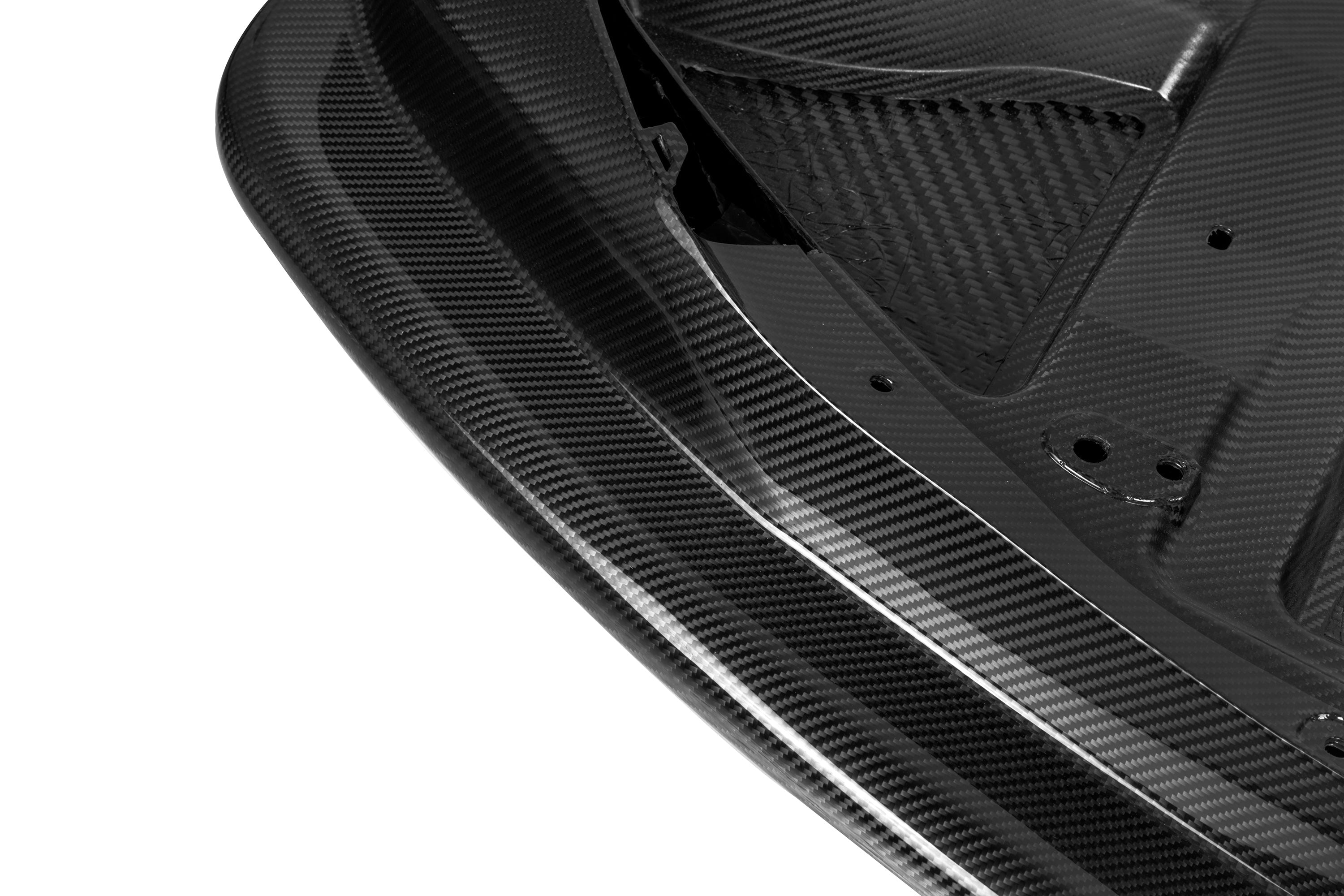 Upgrade Your BMW M3 M3C M3CS G80 G81 2021-ON & M4 M4C M4CS G82 G83 2021-ON with Aftermarket Parts - GT4 Style Front Lip and Undertray Carbon Fiber from SOOQOO USA