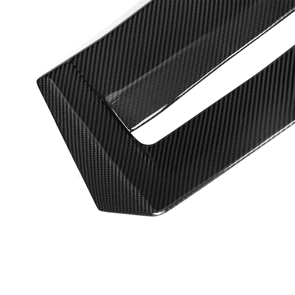 BMW X4M X4MC F98 (Fits Both Pre-LCI & LCI) 2019-ON & X4 G02 (Fits Both Pre-LCI & LCI) 2019-ON with Aftermarket Parts - Rear Roof Spoiler Carbon Fiber from SOOQOO USA