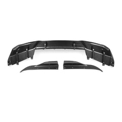 BMW I4 M50 / e Drive 40 G26 2022 2023 2024 with Aftermarket Parts - Rear Diffuser & Canards Pre-preg Carbon Fiber from SOOQOO USA