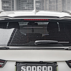 BMW IX3 BEV G08 LCI 2022 2023 2024 with Aftermarket Parts - Rear Lip Spoiler?Carbon Fiber from SOOQOO USA