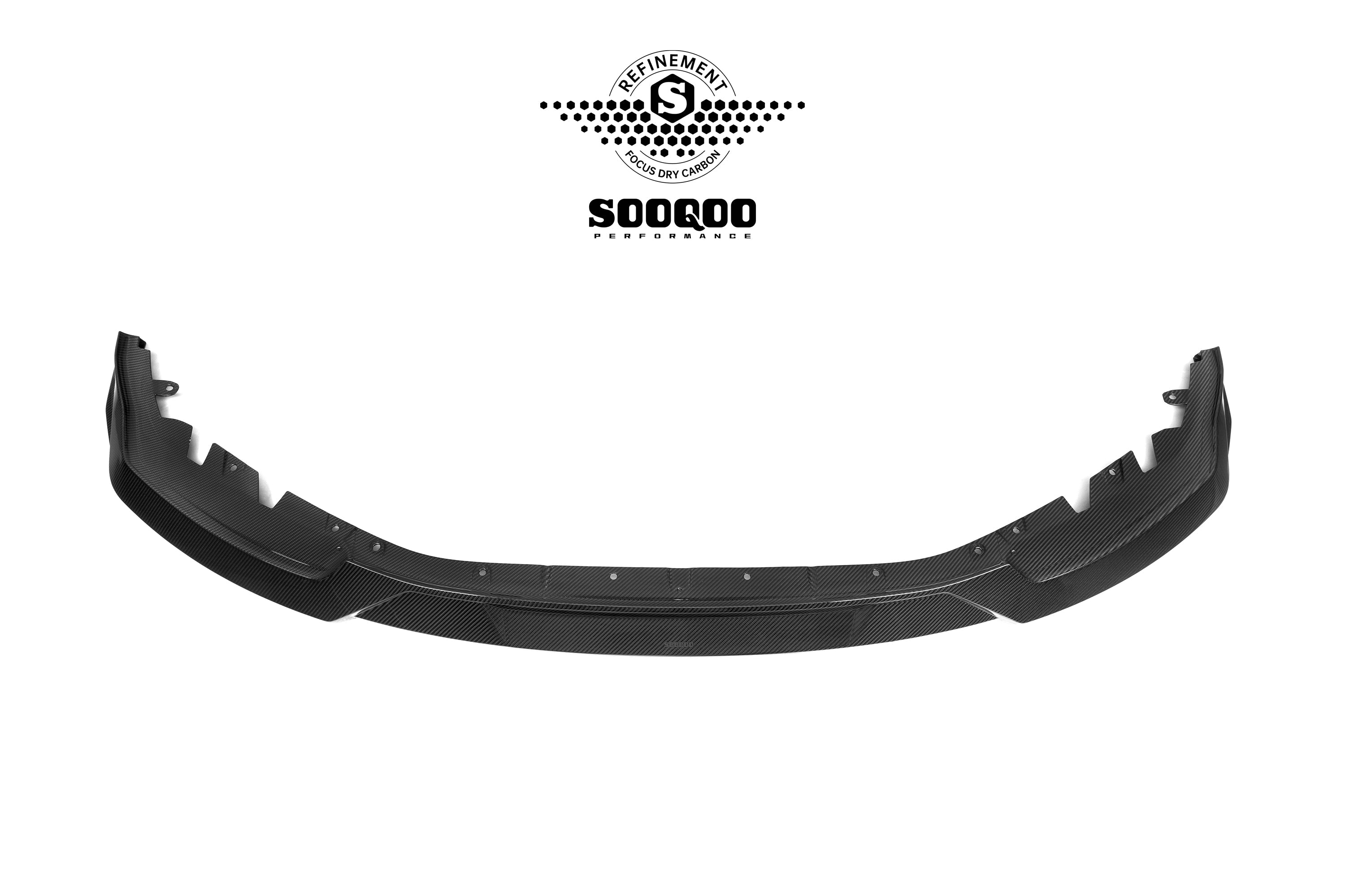 BMW M2C M2 G87 2023-ON with Aftermarket Parts - C Style Front Lip Carbon Fiber from SOOQOO USA
