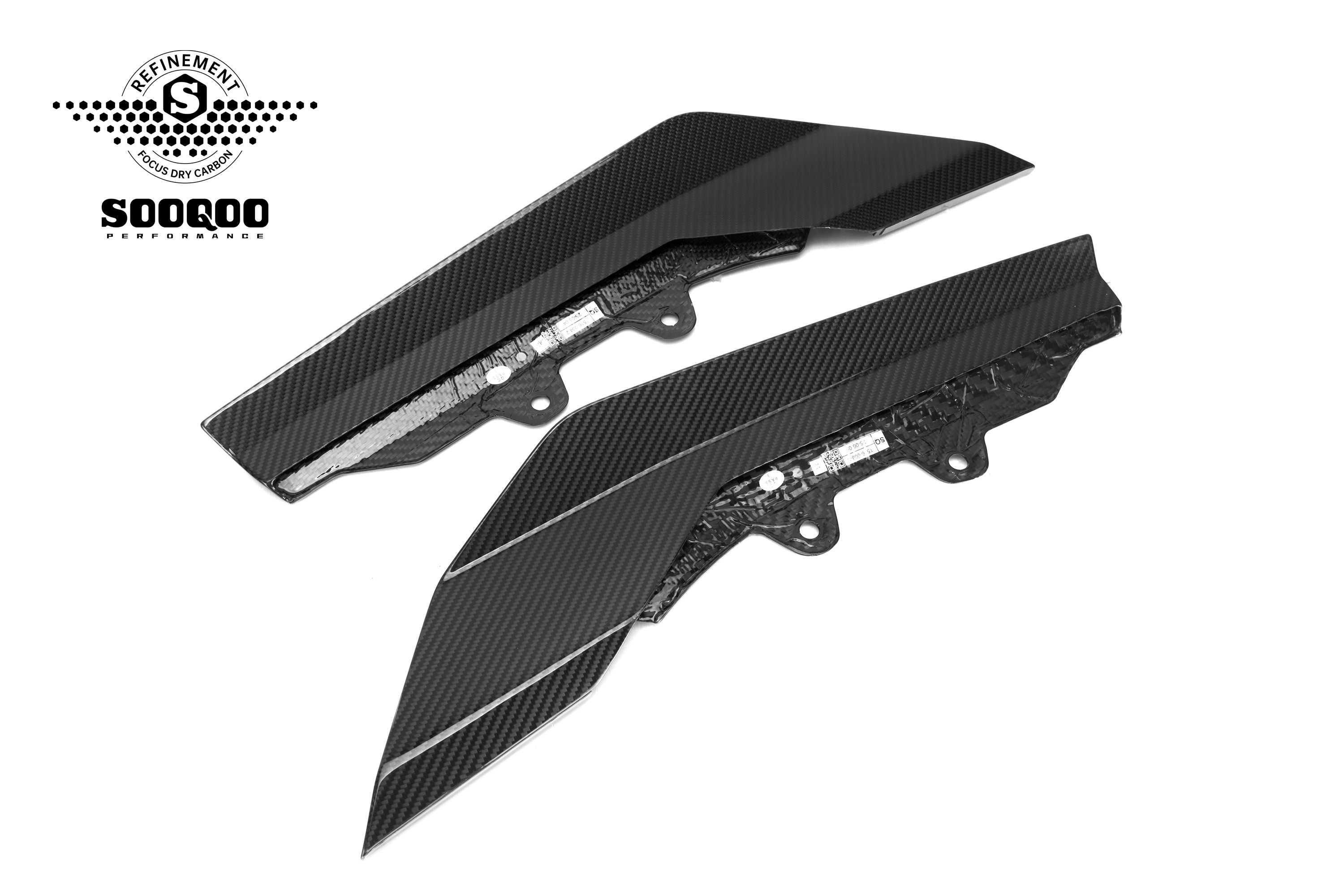 BMW M2C M2 G87 2023-ON with Aftermarket Parts - B Style (Without Light) Rear Diffuser Dry Pre-preg Carbon Fiber?from SOOQOO USA

