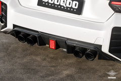 BMW M2C M2 G87 2023-ON with Aftermarket Parts - C Style (With Light) Rear Diffuser Dry Pre-preg Carbon Fiber?from SOOQOO USA
