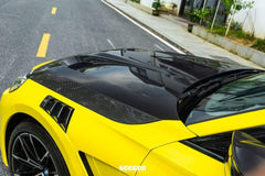 BMW M2CS M2 G87 2023-ON & 2 Series M240i 230i G42 2022-ON with Aftermarket Parts - Front Fenders Dry Pre-preg Carbon Fiber / FRP from SOOQOO USA