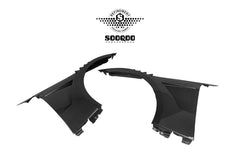 BMW M2CS M2 G87 2023-ON & 2 Series M240i 230i G42 2022-ON with Aftermarket Parts - Front Fenders Dry Pre-preg Carbon Fiber / FRP from SOOQOO USA