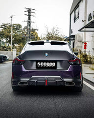 BMW 2 Series M240i 230i G42 2022 2023 2024 with Aftermarket Parts - Without Light Rear Diffuser?Pre-preg Carbon Fiber from SOOQOO USA