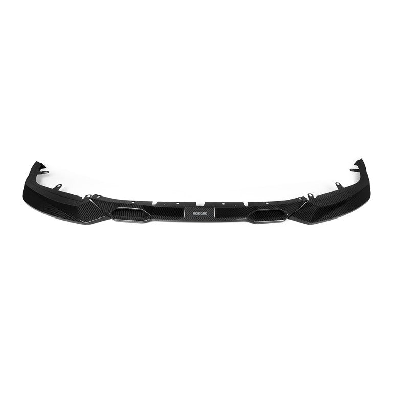BMW M2 M2C G87 2023-ON with Aftermarket Parts - A Style Front Lip Carbon Fiber from SOOQOO USA