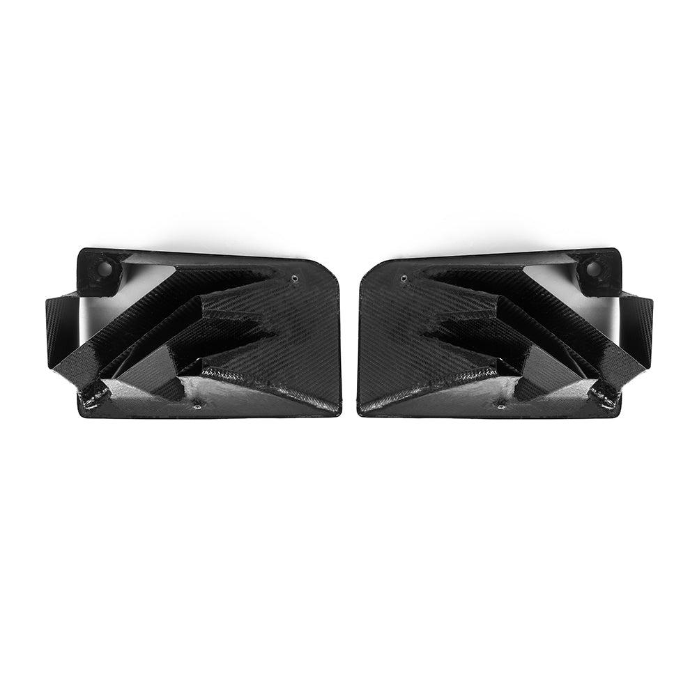 BMW M2 M2C G87 2023 2024 with Aftermarket Parts - Front Side Vent Trim Replacement?Carbon Fiber from SOOQOO USA