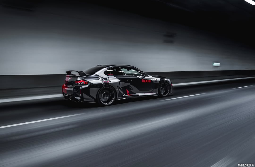 BMW M2 M2C G87 2023 2024 & 2 Series M240 230 G42 2022 2023 2024 with Aftermarket Parts - MP Style Rear Spoiler Wing Pre-preg Carbon from Aero Republic