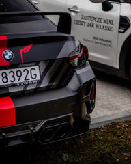 BMW M2 M2C G87 2023 2024 & 2 Series M240 230 G42 2022 2023 2024 with Aftermarket Parts - MP Style Rear Spoiler Wing Pre-preg Carbon from Aero Republic