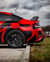 BMW M2 M2C G87 2023 2024 & 2 Series M240 230 G42 2022 2023 2024 with Aftermarket Parts - MP Style Rear Spoiler Wing Pre-preg Carbon from Aero Republic