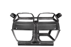 BMW M3 M3C M3CS G80 G81 2021 2022 2023 2024 & M4 M4C M4CS G82 G83 2021 2022 2023 2024 with Aftermarket Parts - CSL / Without ACC & CSL / With ACC Front Kidney Grill Pre-preg Carbon Fiber from Aero Republic