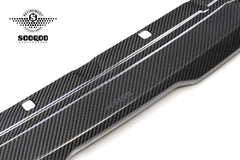 BMW M3CS M3C M3 G80 G81 2021-ON & M4CS M4C M4 G82 G83 2021-ON with Aftermarket Parts - B Style Front Lip Pre-preg Carbon Fiber from SOOQOO USA