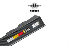 BMW M3CS M3C M3 G81 2021-ON & 3 Series M340i 330i G21 (Fits Both Pre-LCI & LCI) 2019-ON with Aftermarket Parts - Rear Window Fins Dry Pre-preg Carbon Fiber from SOOQOO USA
