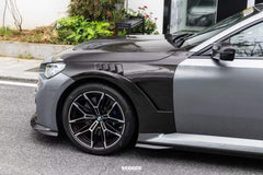 BMW M3 / M3C G80 G81 & M4 / M4C G82 G83 2021-ON with Aftermarket Parts - Hood Bonnet Dry Pre-preg Carbon Fiber from SOOQOO USA