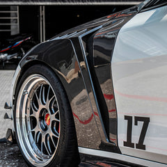 BMW M3 G80 G81 & M4 G82 G83 2021-ON with Aftermarket Parts - V1 Front Fenders Dry Pre-preg Carbon Fiber from SOOQOO USA
