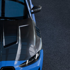 BMW M3 G80 G81 & M4 G82 G83 2021-ON with Aftermarket Parts - V1 Front Fenders Dry Pre-preg Carbon Fiber from SOOQOO USA