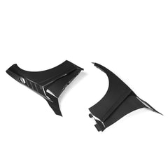 BMW M3 G80 G81 & M4 G82 G83 2021-ON with Aftermarket Parts - V1 Front Fenders Dry Pre-preg Carbon Fiber from SOOQOO USA